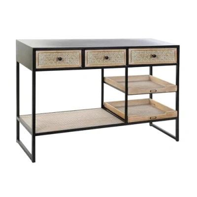 Afbeelding van Home Esprit Console Bruin Zwart Hout Metaal 120 X 38 80 Cm