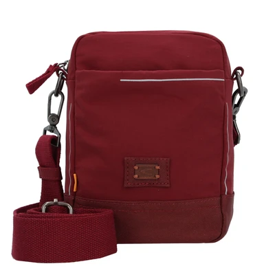 Afbeelding van camel active City Crossbody Bag Mini Schoudertas voor heren, rood, 16x6x21, 000194