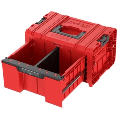 Afbeelding van Qbrick, Gereedschapskisten, Box met lade System PRO 2.0 DRAWER 1 TOOLBOX BASIC RED Ultra HD Custom