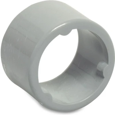 Afbeelding van Verloopring PVC U 75 mm x 125 lijmmof spie grijs KOMO