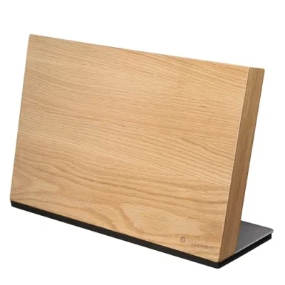 Afbeelding van Zassenhaus Magnetisch Messenblok Studio Eikenhout 36 x 12.5 23 cm