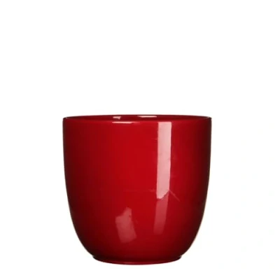 Afbeelding van Bloempot Pot rond es/19 tusca 20 x 22.5 cm d.rood Mica Decorations
