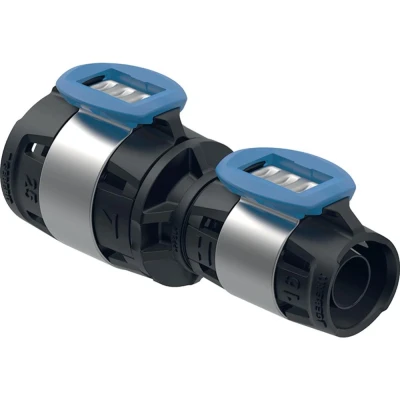 Afbeelding van Geberit FlowFit perskoppeling recht 32 x 25 pers