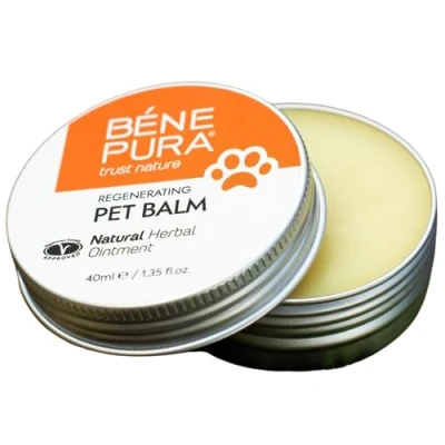 Afbeelding van BenePura Hondenpoot Balsem Regenereert en Herstelt de Poten, Neus Huid Verzacht Snijwonden, Krassen Wonden Ongeparfumeerd Likveilig 100% Natuurlijke Huisdierbalsem 40 ml