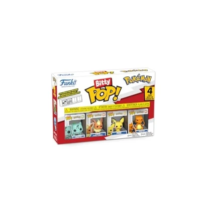 Afbeelding van Funko Bitty Pop! Pokemon Bulbasaur 4 stuks mysterie minifiguur als verrassing 2,2 cm verzamelbaar stapelbaar rek inbegrepen