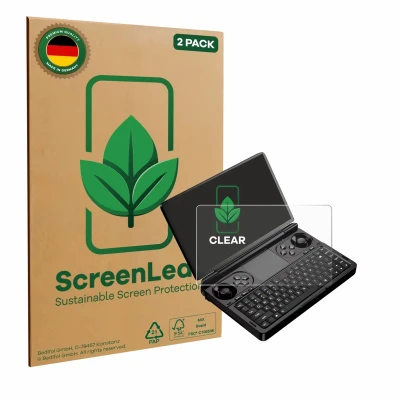 Afbeelding van ScreenLeaf Screenprotector voor GPD Win Mini (2025) Duurzame schermbescherming Folie Beschermfolie transparant (2 Stuks)