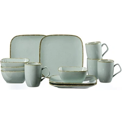 Afbeelding van Ritzenhoff &amp; Breker Brunch en ontbijtserviesset Casa, 12 delig, blauw, 38 x 27 cm