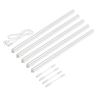 Afbeelding van parlat LED onderkastverlichting Rigel, 87,3cm elk, 1002lm warm wit, set van 5