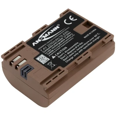 Afbeelding van ANSMANN Kamera Akku A Can LPE6 NH Camera accu Vervangt originele LP E6 7.4 V 2250 mAh