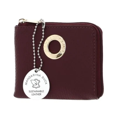 Afbeelding van Mandarina Duck Mellow Leather Wallet Windsor Wine, Wine