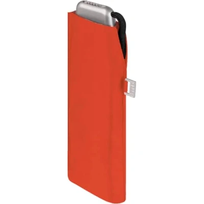 Afbeelding van Doppler Zakparaplu Carbonstaal Slim Uni handig formaat vederlicht 22 cm, vibrant oranje, 90 cm