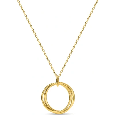 Afbeelding van Miore Gouden Ketting met Hanger Dames 14 karaat Goud Conflictvrije Diamanten Halsketting Handgemaakte Hoogwaardige Sieraden
