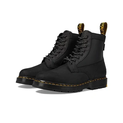 Afbeelding van Dr. Martens 1460 Unisex Veterboots, Maat: 39, Black Leer en textiel