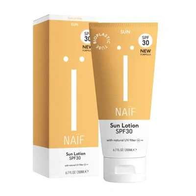 Afbeelding van 25% korting Naïf Sun Lotion SPF30 200ml