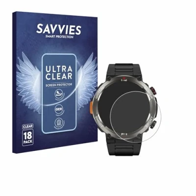 Afbeelding van Savvies Screenprotector voor Blackview W50 Pro 1.45&quot; Folie Beschermfolie transparant (18 Stuks)