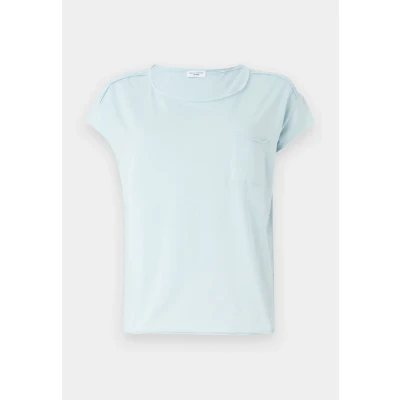 Afbeelding van Marc O&#039;Polo Denim Tshirt basic, Dames, Maat: Small, Blue fog