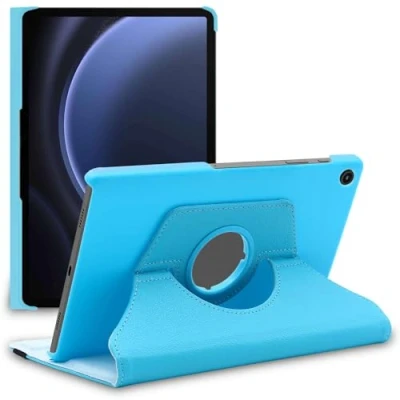 Afbeelding van ebestStar Hoes voor Samsung Galaxy Tab A9+ (2023) SM X210, Roterende Etui, Case, 360 Draaibaar hoesje, Blauw