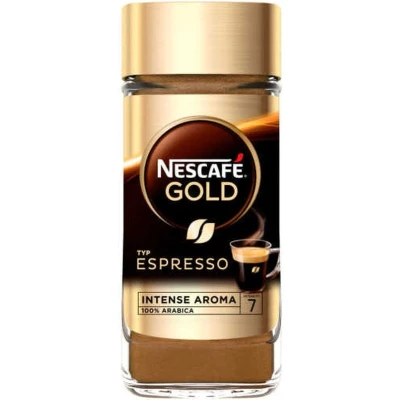 Afbeelding van Nescafe Gold Typ Espresso Oplos Koffie 100 gram