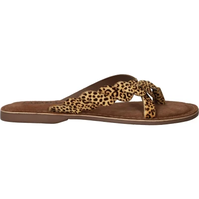 Afbeelding van Lazamani Teensandalen, Dames, Maat: 42, Beige Schoenen