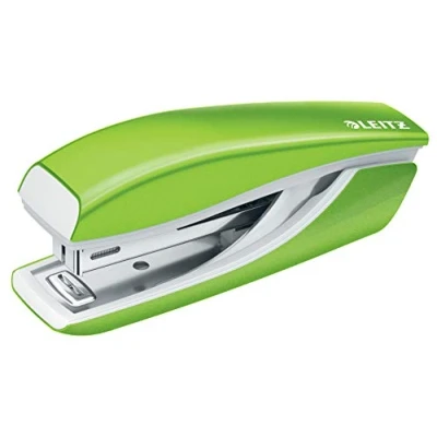 Afbeelding van Leitz WOW Mini Nietmachine Capaciteit Van 10 Vel Inclusief Nietjes Voor Kantoor En Thuiswerken Ideaal Thuiskantoor Groen