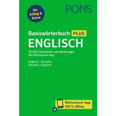 Afbeelding van PONS Basiswörterbuch Plus Englisch: Englisch Deutsch / mit Wörterbuch App