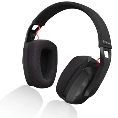 Afbeelding van The G Lab Korp Platinium Draadloze Gaming Headset PC/Ps4/Ps5 Drievoudige Bluetooth modi 2.4GHz Bedraad Stereo Sound Hoge kwaliteit, Vloeibare