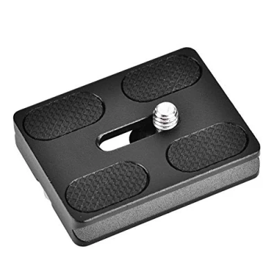 Afbeelding van Snelwisselplaat met 1/4 inch schroefbevestiging 40/50/60/70/100 mm snelwisseladapter voor Arca Benro monopod statief kogelkop spiegelreflexcamera (PU50)