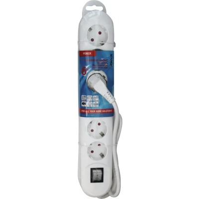 Afbeelding van Scanpart Tafelcontactdoos 6 V Randaarde Schakelaar Ak En 1.5M(3X1,5Mm)