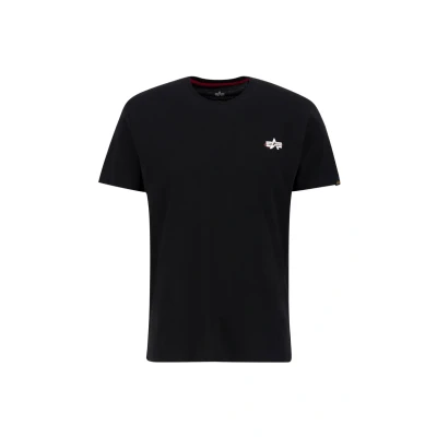 Afbeelding van Alpha Industries Signature PUFF Tshirt print, Heren, Maat: Small, Black