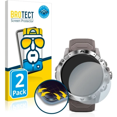 Afbeelding van BROTECT Screenprotector voor Coros Vertix 2 Folie Beschermfolie transparant volledig dekking (2 Stuks)