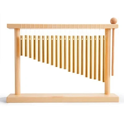 Afbeelding van ENNBOM 20 Note Chime Tafelblad Bar Windgong Bars Instrument Percussie Met Hamer (Goud)