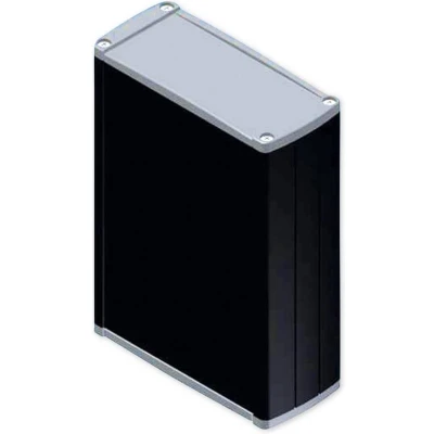 Afbeelding van Teko TEKAL 32.29 Universele behuizing Aluminium Zwart 1 stuk(s)