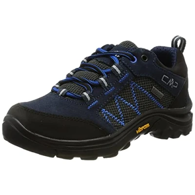 Afbeelding van CMP Unisex kinderschoenen Trekking Thiamat Low 2.0 WP, Zwart Blauw, 35 EU