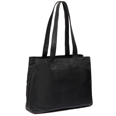 Afbeelding van Leren Shopper Zwart Lavik