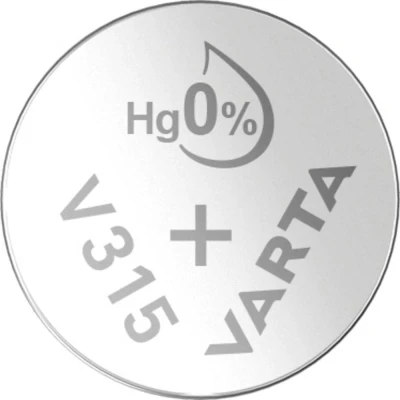 Afbeelding van Varta Knoopcel Batterij V315 1stuk(s) 1.55V 0.023Ah 4008496245550