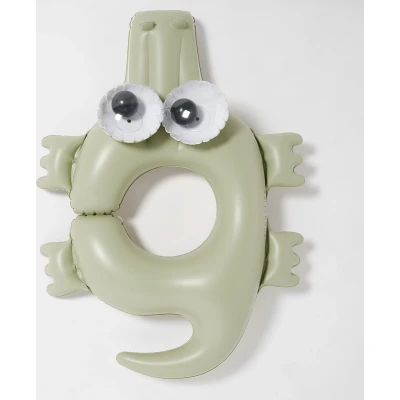 Afbeelding van Zwemband Sunnylife Kids Cookie the Croc Khaki