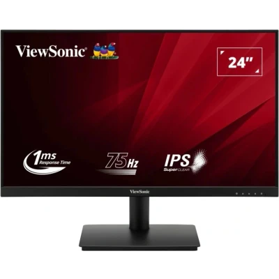 Afbeelding van Viewsonic VA240 H 2 LED Monitor 24&#039;&#039; 1920 x 1080 @ 75Hz IPS 250 cd/m² 1 ms HDMI, VGA (D Sub) Zwart