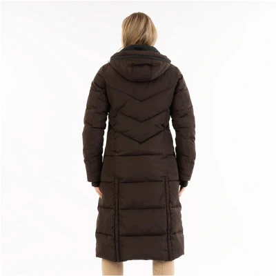 Afbeelding van Anky Lange Jas Longline Puffer Bruin L