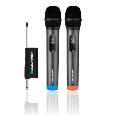 Afbeelding van Blaupunkt Set van twee draadloze microfoons microfoon WM60UDB