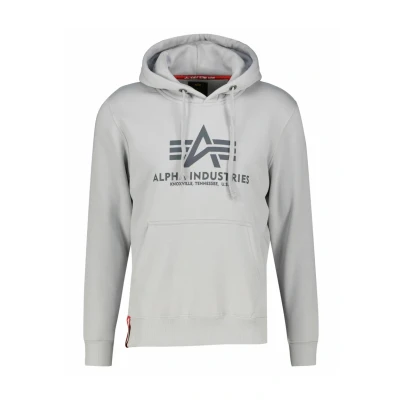 Afbeelding van Alpha Industries Basic Hoodie, Heren, Maat: Large, Hellgrau