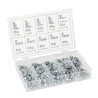 Afbeelding van Pressol Smeernippel assortimentsdoos, 70 delig 1 stuk(s)