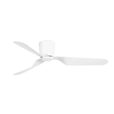 Afbeelding van FARO BARCELONA Plafondventilator Pemba L, gelijkstroommotor, wit
