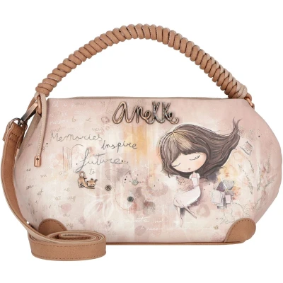 Afbeelding van Anekke Schoudertas Handtas Memories Bowling Bag Multicolor Veelkleurig