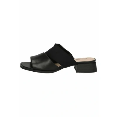 Afbeelding van Caprice Muiltjes, Dames, Maat: 38, Black comb Leer en textiel