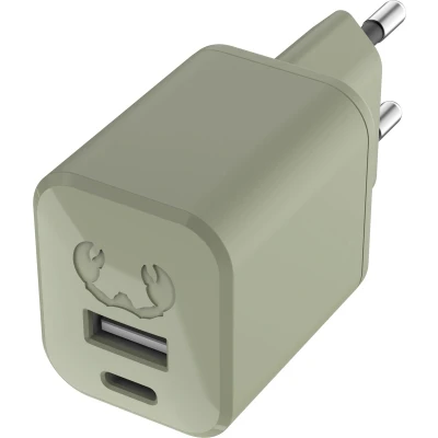 Afbeelding van Fresh &#039;n Rebel Mini Charger Usb c + A 30w Groen
