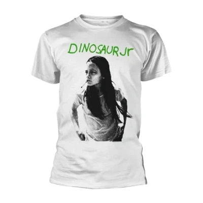 Afbeelding van Dinosaur Jr. Heren Tshirt M Green Mind Wit