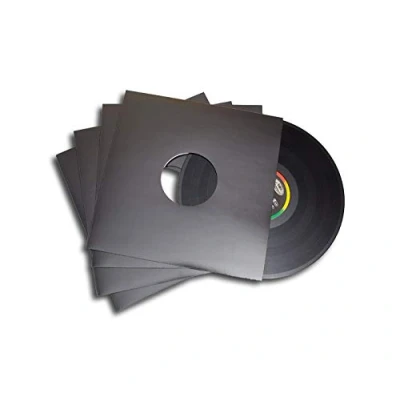 Afbeelding van LP grammofoonplaten Maxi Cover/Discobag zwart Deluxe Protected (25 stuks)