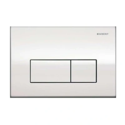 Afbeelding van Geberit Kappa 50 bedieningspaneel, hoogglans chroom, voor 2 hoeveelheden spoeling, drukplaat WC 115260211
