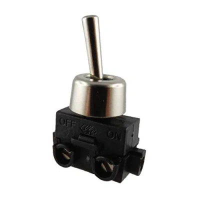 Afbeelding van Aan /uitschakelaar met metalen bevestigingsmoer 250V 2A (1)
