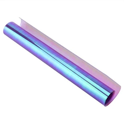 Afbeelding van Aramox Auto koplampstickers, folie getinte sticker zelfklevende glanzende kameleon koplamp achterlicht mistlampen films (30 x 60 cm paars)